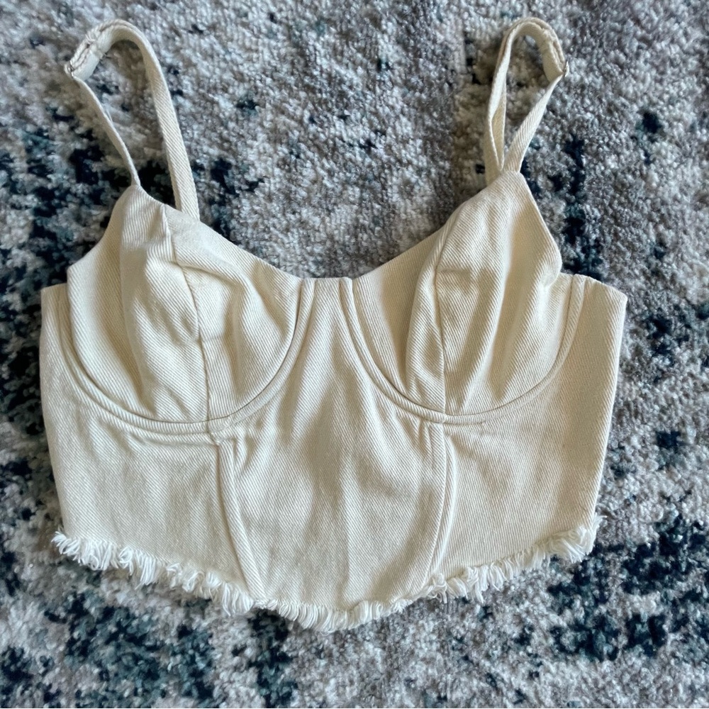 Denim Bustier